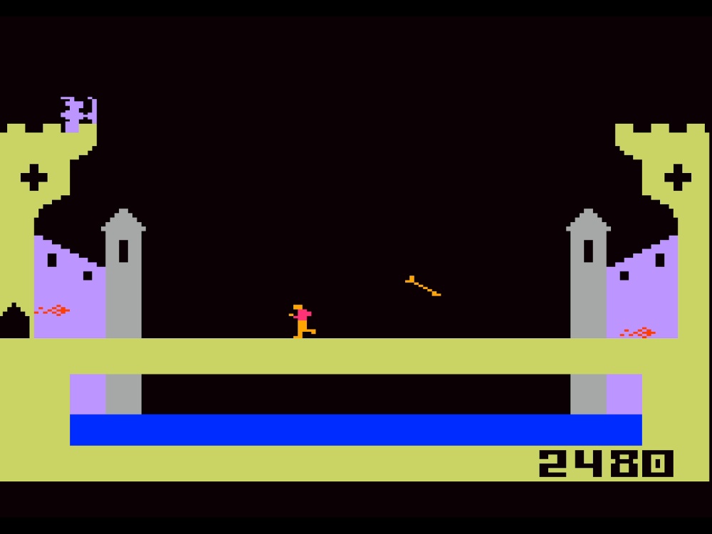 Title Screen of Dragonfire for Intellivision